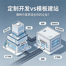 蒙城建站-定制开发vs模板建站：哪种方案更适合你的企业？