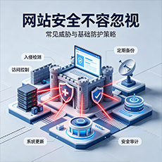 亳州建站-网站安全不容忽视：常见威胁与基础防护策略
