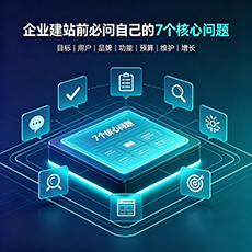 亳州建站-企业建站前必问的7个核心问题 - 网站建设规划指南