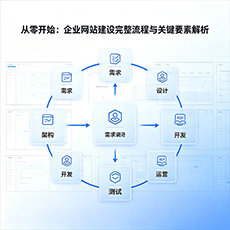 蒙城建站-从零开始：企业网站建设完整流程与关键要素解析
