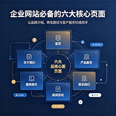 亳州建站-企业网站必备的六大核心页面