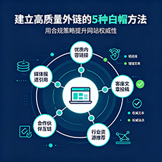 亳州建站-建立高质量外链的5种白帽方法